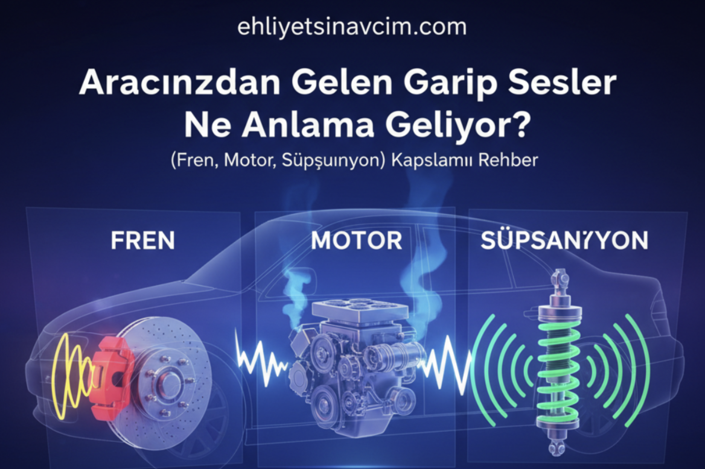 Aracıntan gelen garip sesler rehberi