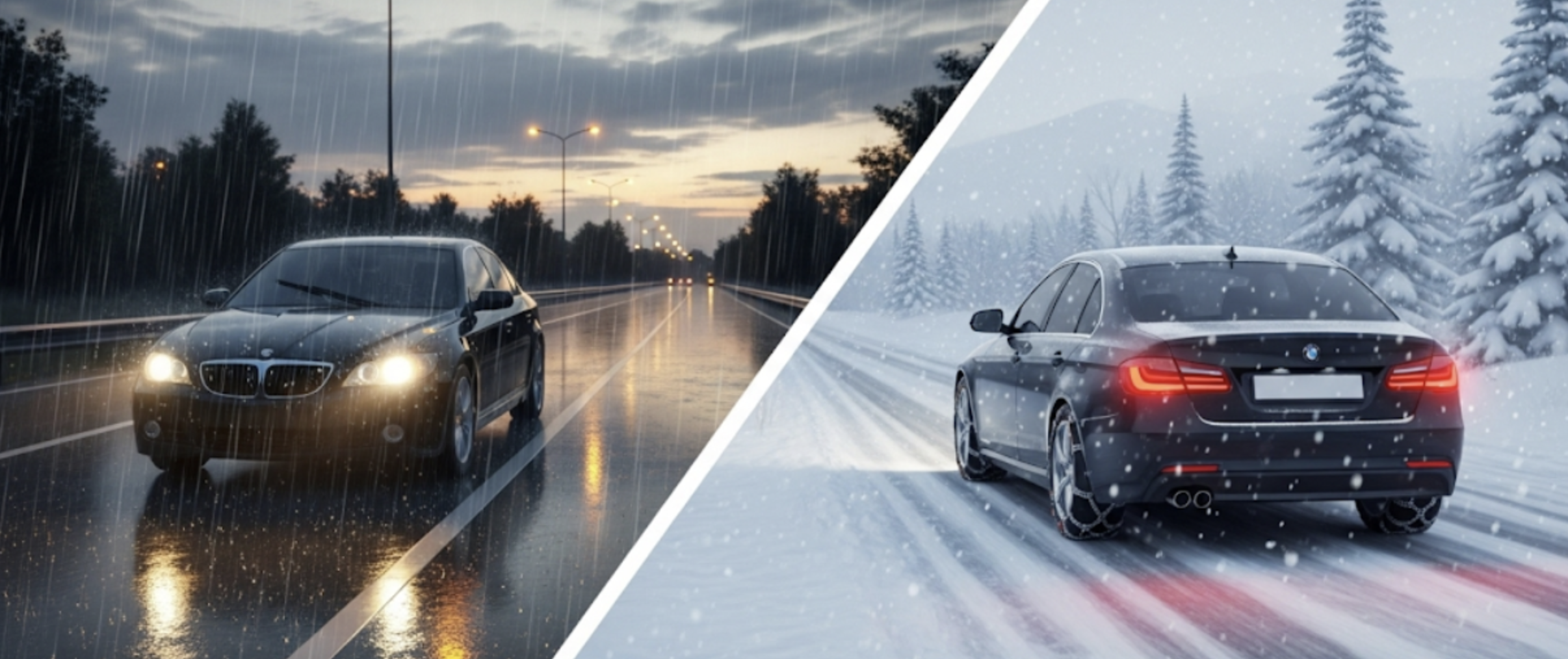 Yağmurlu ve Karlı Havada Güvenli Sürüş Teknikleri: Kaygan Zeminle Baş Etme Rehberi